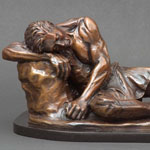 "hylas" bronze sculpture by Gregory Reade